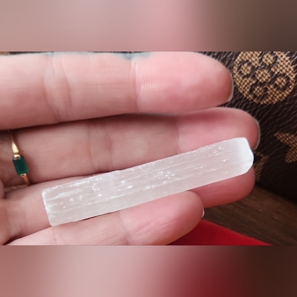 NEW Mini Meditation Set- Bronze Bell, Palo Santo Stick, Selinite Stone & Tray - Picture 5 of 6